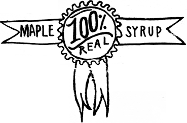 100% Real Maple Syrup 100% Real Maple Syrup